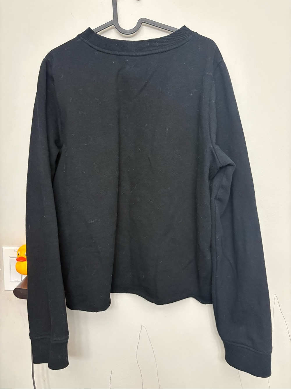Vans Black Crewneck Sweatshirt with White Care Tag - Picture 2 of 4